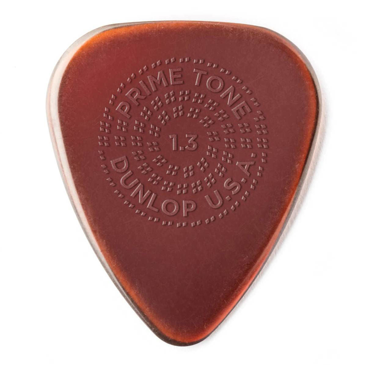 Jim Dunlop 1.3 mm Primetone Standard with Grip Guitar Pick Player Pack - 3 pack