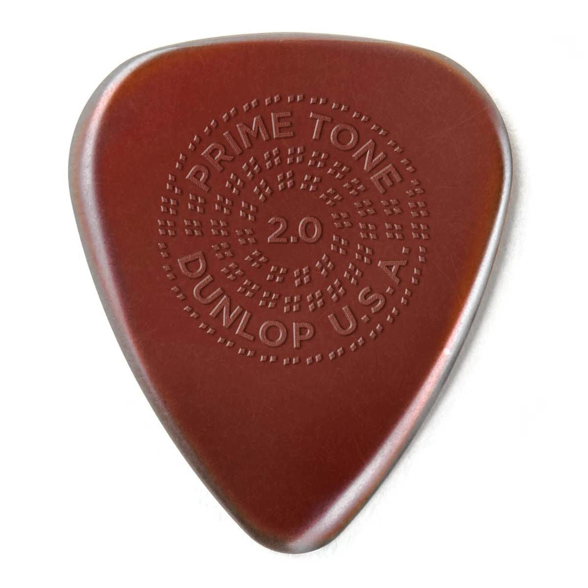 Jim Dunlop 2.0 mm Primetone Standard with Grip Guitar Pick Player Pack - 3 pack