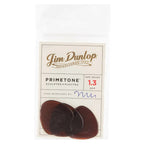 Jim Dunlop 1.3 mm Primetone Semi Round Grip Guitar Pick Player Pack - 3 pack