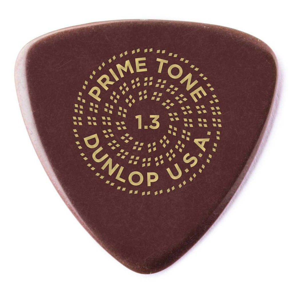Jim Dunlop 1.30 mm Primetone Small Triangle Guitar Pick Player Pack - 3 pack
