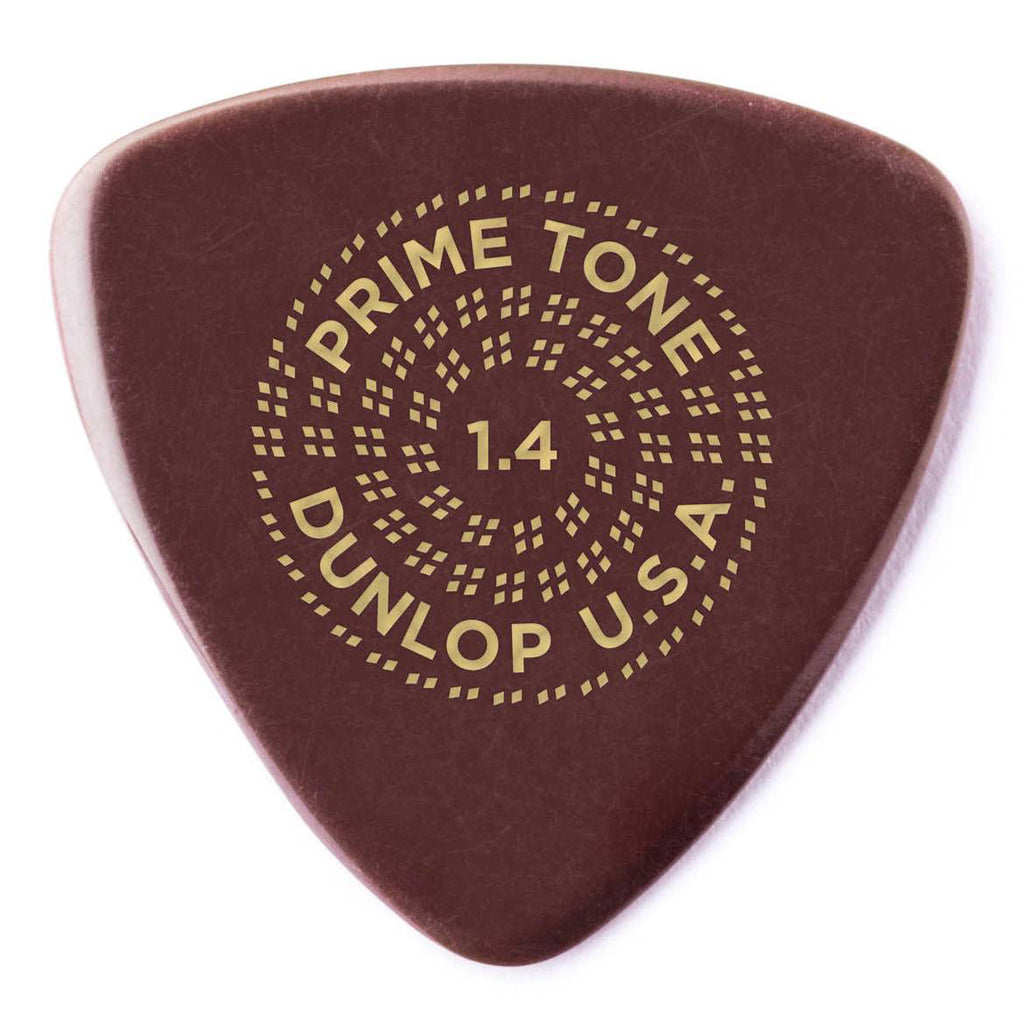 Jim Dunlop 1.40 mm Primetone Small Triangle Guitar Pick Player Pack - 3 pack