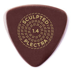 Jim Dunlop 1.40 mm Primetone Small Triangle Guitar Pick Player Pack - 3 pack