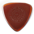 Jim Dunlop 1.50 mm Primetone Small Triangle Grip Guitar Pick Player Pack - 3 pack