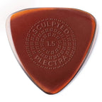 Jim Dunlop 1.50 mm Primetone Small Triangle Grip Guitar Pick Player Pack - 3 pack