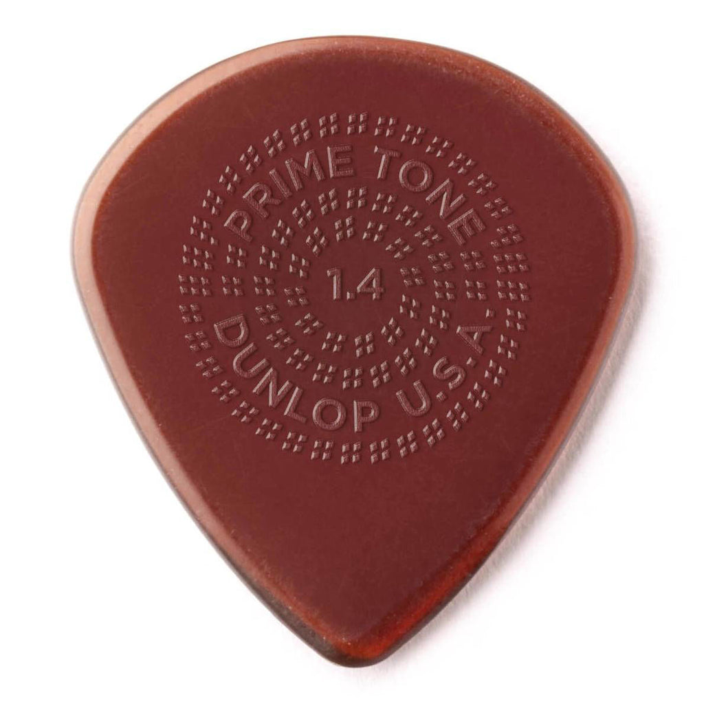 Jim Dunlop 1.4 mm Primetone Jazz 3 Grip Guitar Pick Player Pack - 3 pack