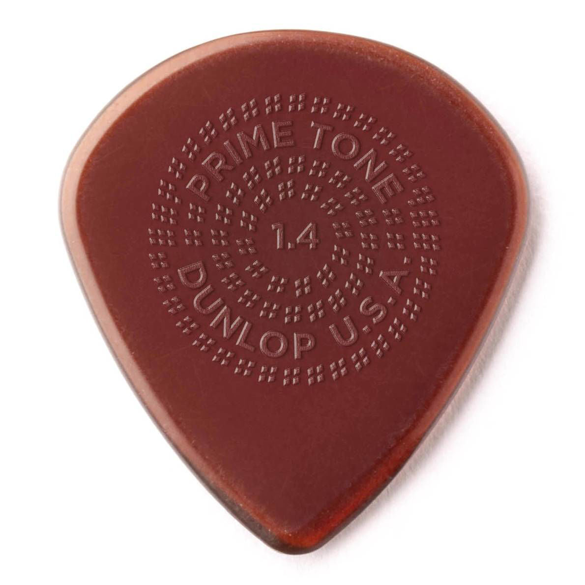Jim Dunlop 1.4 mm Primetone Jazz 3 Grip Guitar Pick Player Pack - 3 pack