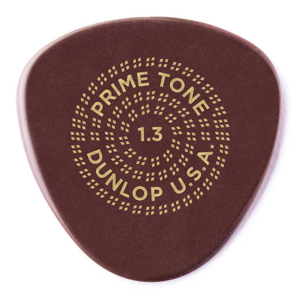 Jim Dunlop 1.3 mm Primetone Semi Round Guitar Pick Player Pack - 3 pack