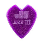 Jim Dunlop JPPKHPS Kirk Hammett Nylon Custom Jazz III Players Pack Purple (6 in Display Bag)