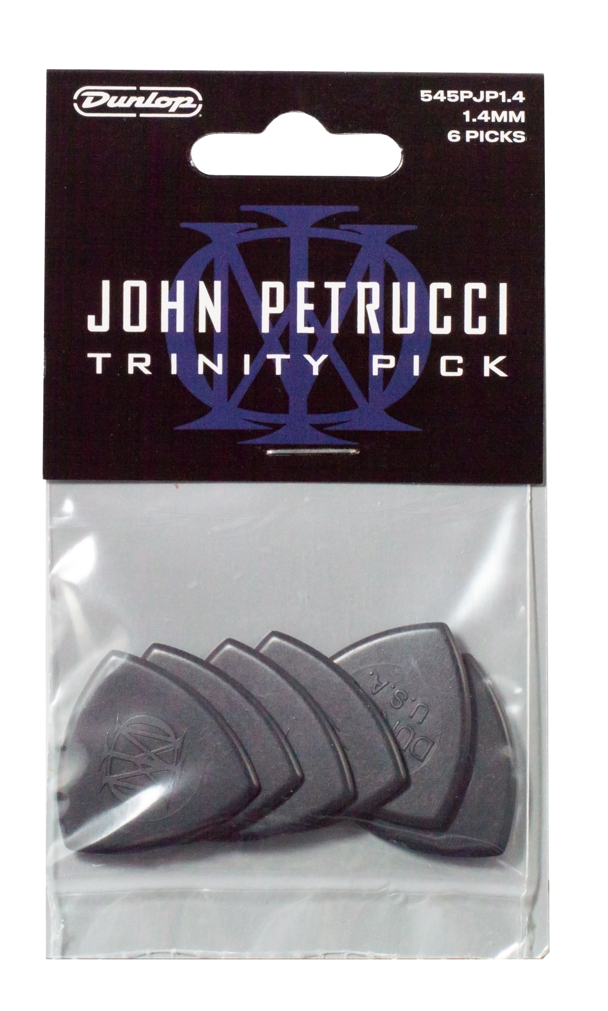 Jim Dunlop John Petrucci Trinity Guitar Pick Player Pack - 6 pack