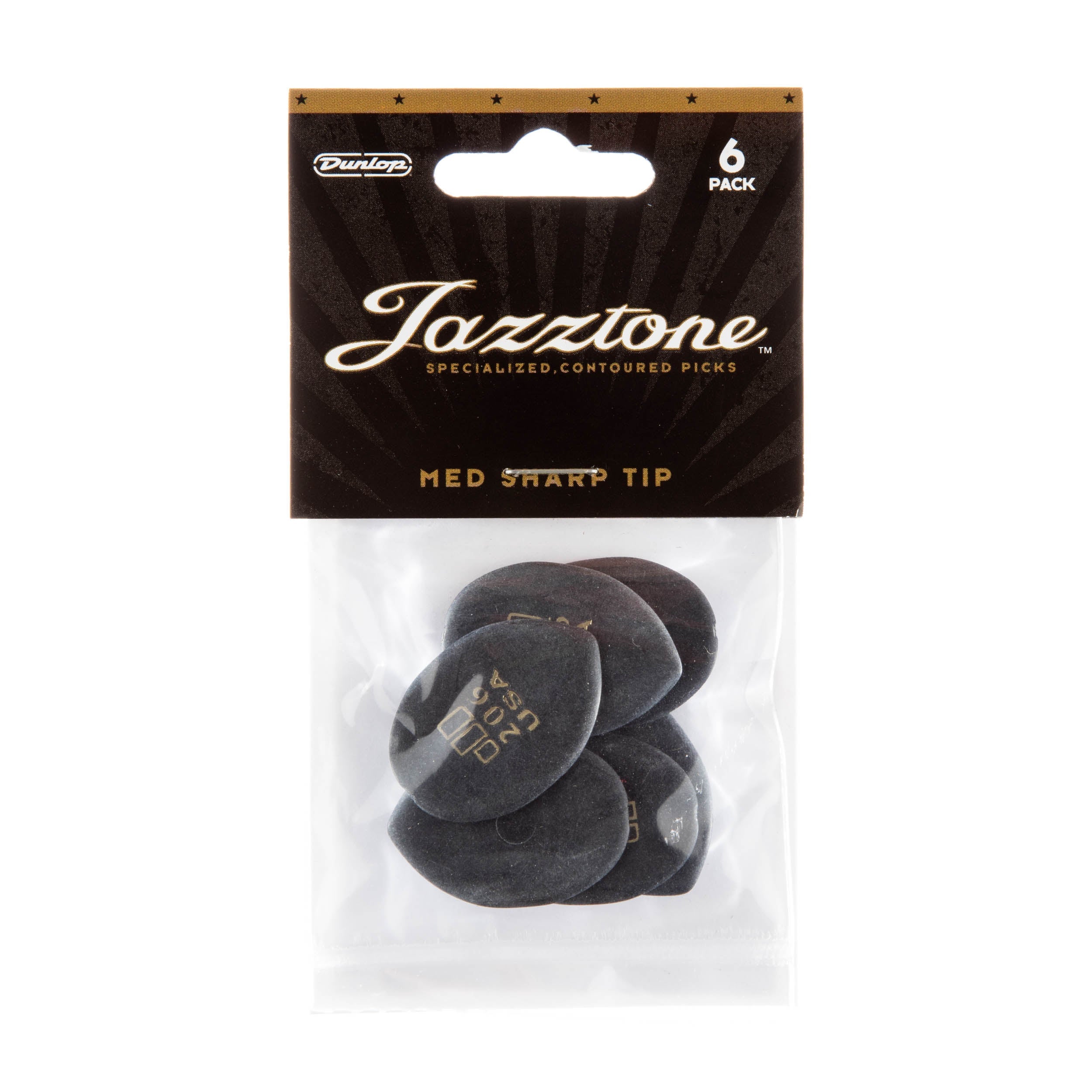 Jim Dunlop JAZZTONE 200mm Medium Sharp Tip pick