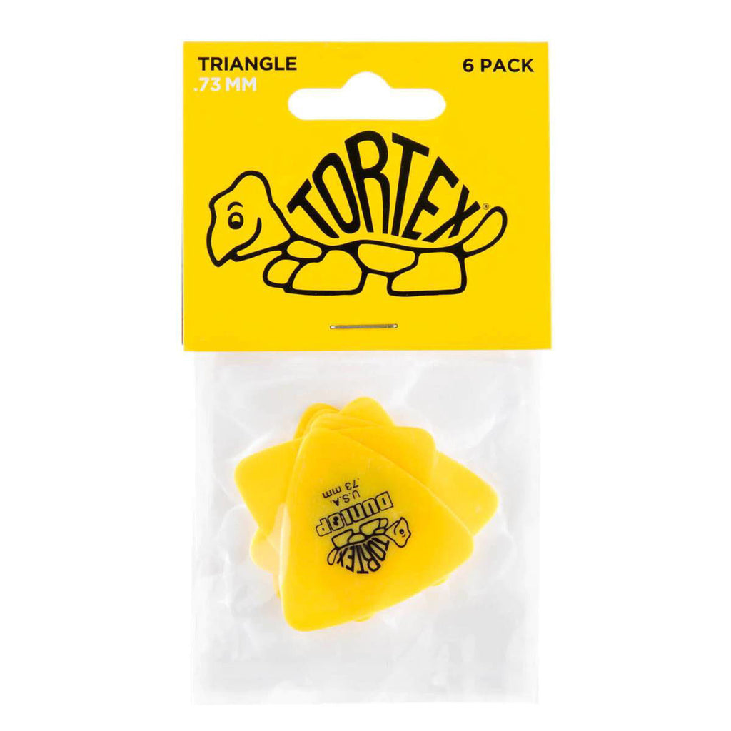 Jim Dunlop JPT273 Tortex Triangle Players Pack (6 in a Display Bag) - .73mm