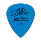 Jim Dunlop Tortex T3 1.0mm guitar picks in a pack, showing twelve yellow picks with textured surface and Dunlop branding.