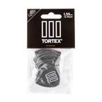 Jim Dunlop Tortex T3 1.35mm guitar picks in a pack, showcasing 12 durable, professional-grade Dunlop guitar picks.