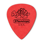 Jim Dunlop Tortex T3 50mm guitar picks in a pack, featuring durable, professional-quality picks for guitar players.