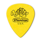 Jim Dunlop Tortex T3 73mm guitar picks from the Players Pack, showing 12 durable Dunlop guitar picks arranged in a pack.