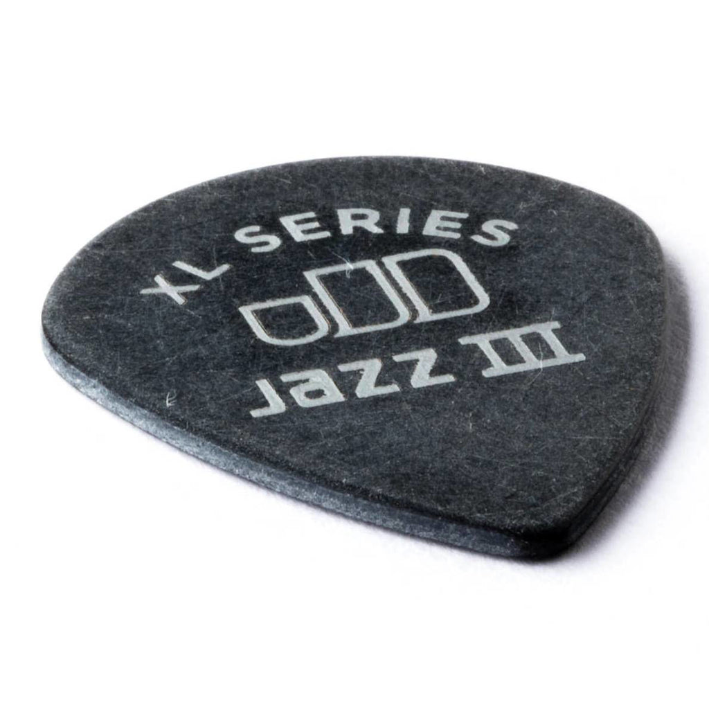 Jim Dunlop 1.35 mm Tortex Jazz 3 XL Guitar Pick Player Pack - 12 pack