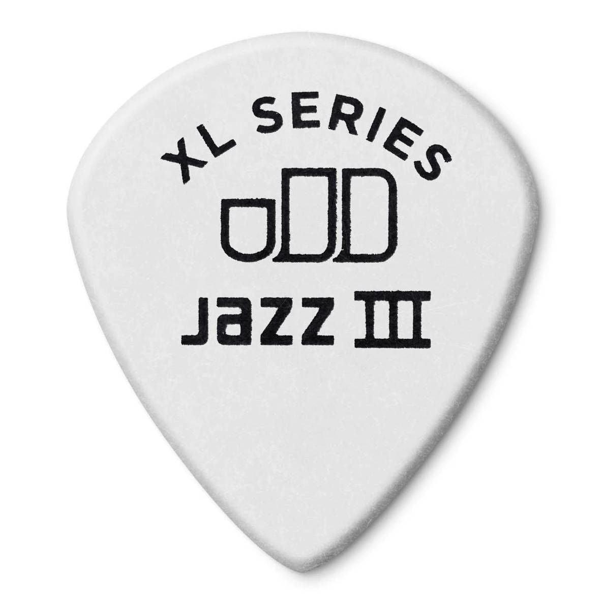 Jim Dunlop 1.50 mm Tortex Jazz 3 XL Guitar Pick Player Pack - 12 pack