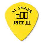 Jim Dunlop .73 mm Tortex Jazz 3 XL Guitar Pick Player Pack - 12 pack