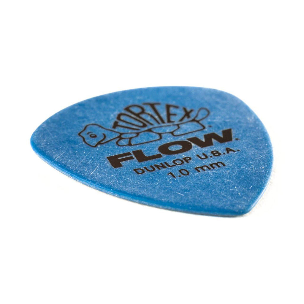 Jim Dunlop 1.0mm  Tortex Flow Guitar Pick Player Pack (12 in a pack)