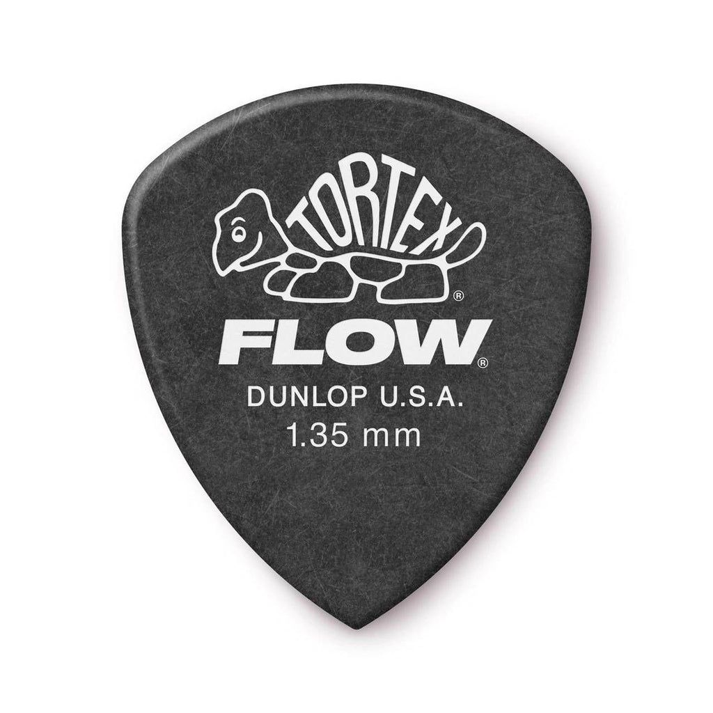 Jim Dunlop 1.35mm Tortex Flow Guitar Pick Player Pack (12 in a pack)