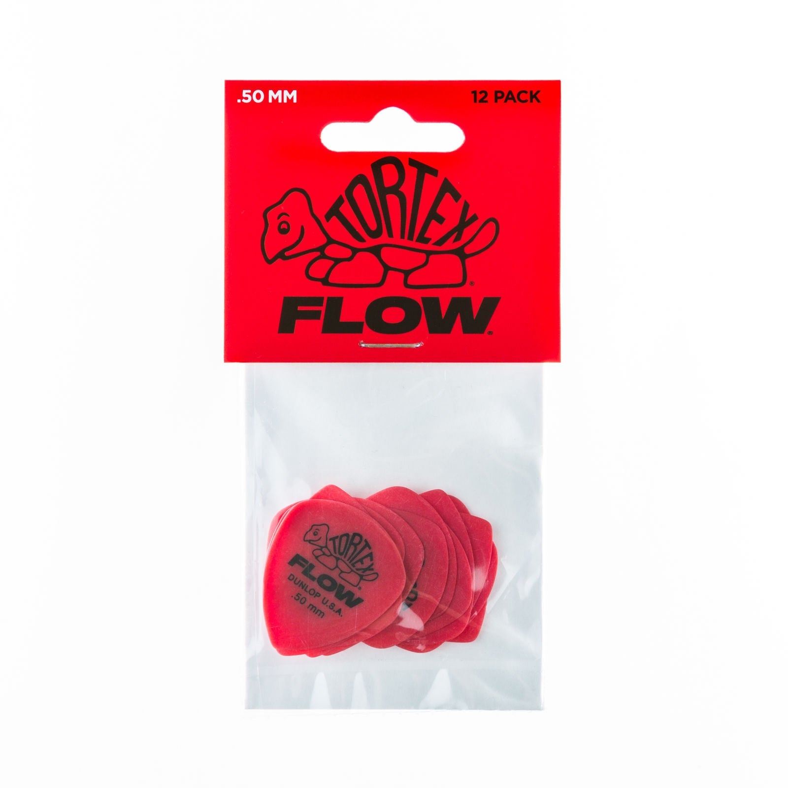 Jim Dunlop .50mm Tortex Flow Guitar Pick Player Pack (12 in a pack)