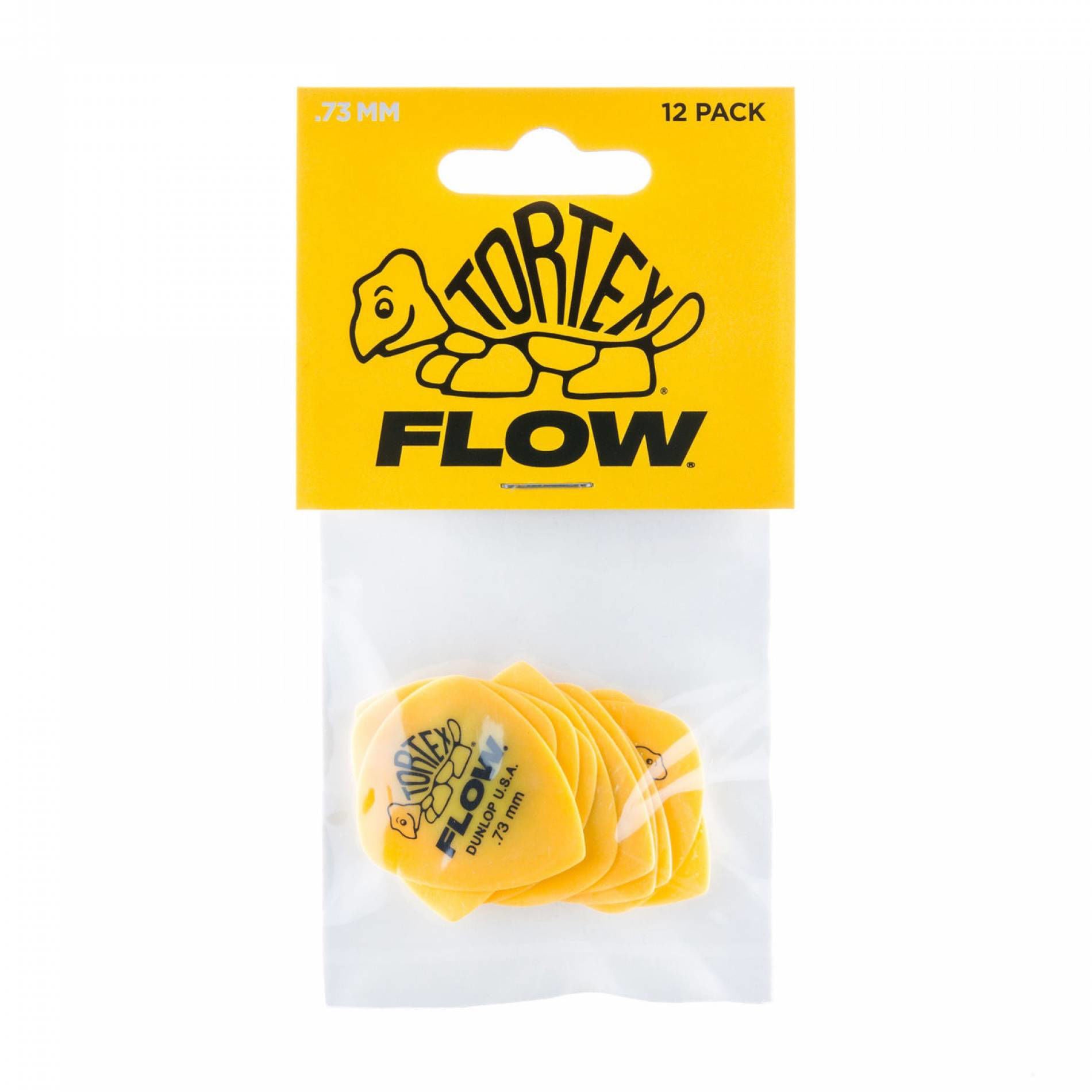 Jim Dunlop .73mm Tortex Flow Guitar Pick Player Pack (12 in a pack)
