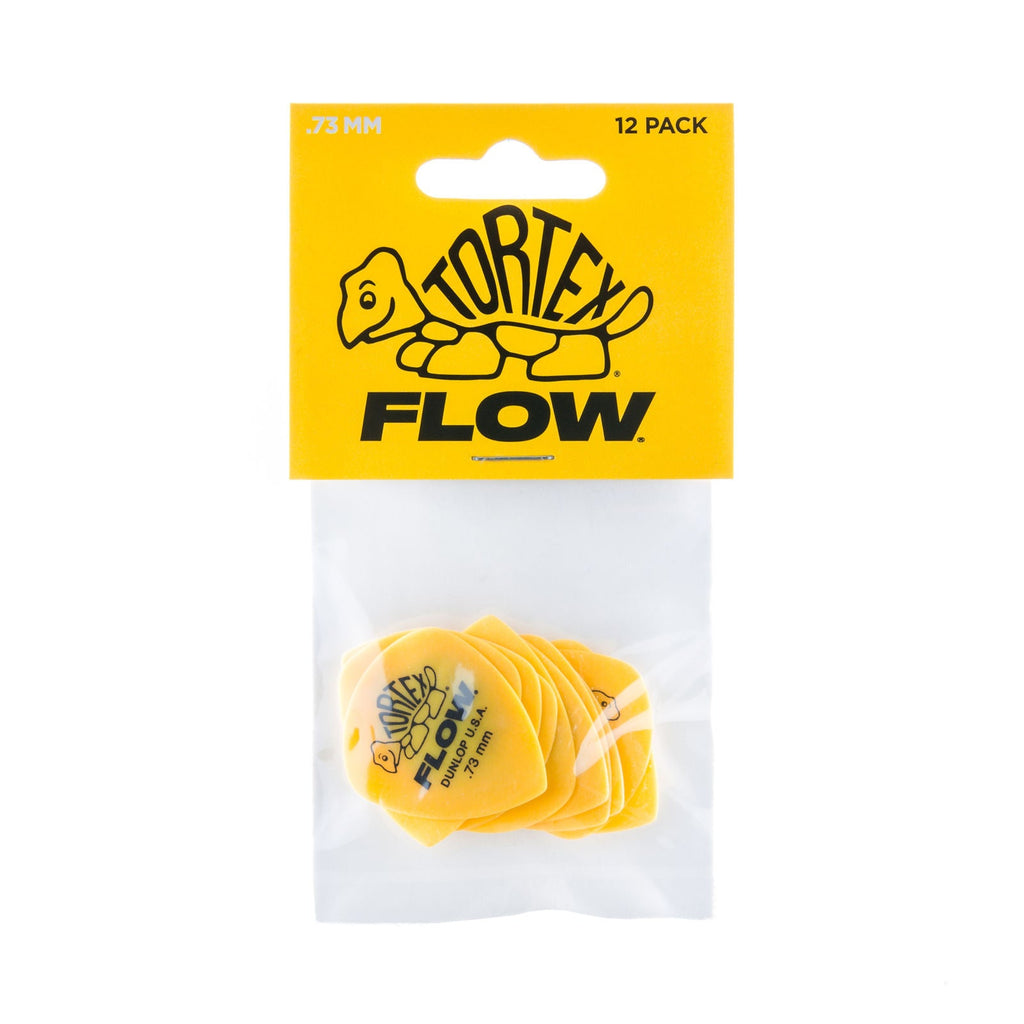 Jim Dunlop .73mm Tortex Flow Guitar Pick Player Pack (12 in a pack)