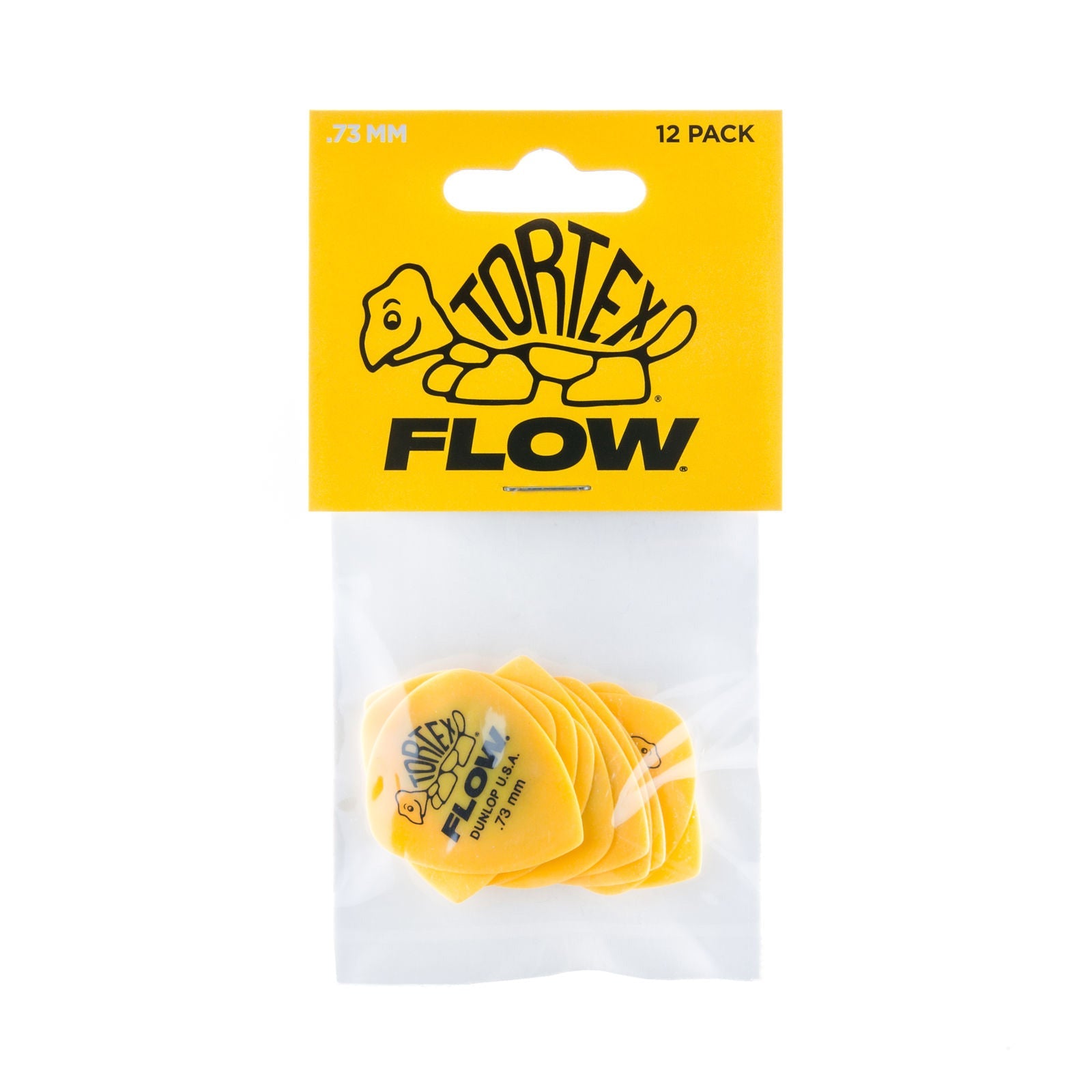 Jim Dunlop .73mm Tortex Flow Guitar Pick Player Pack (12 in a pack)
