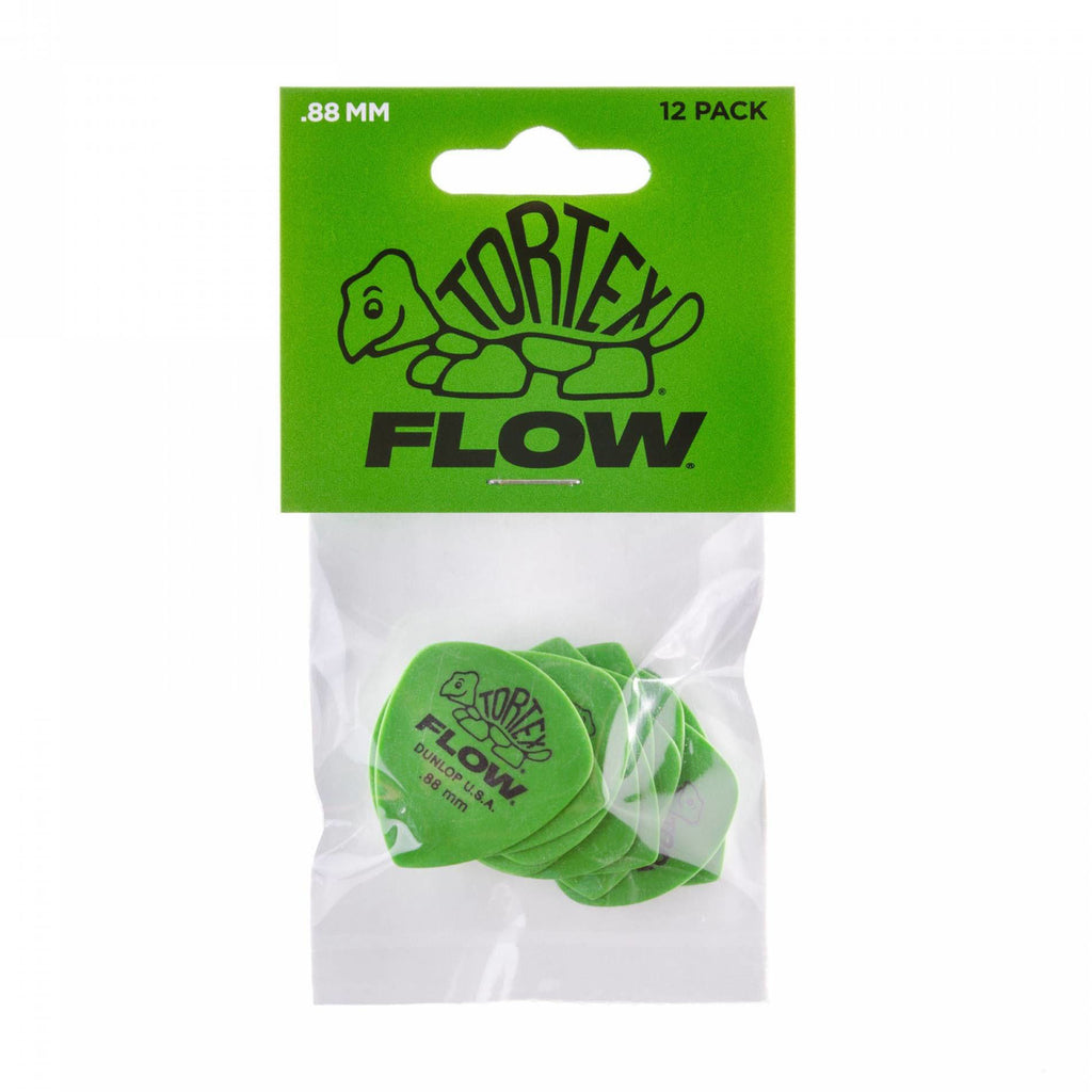 Jim Dunlop .88mm Tortex Flow Guitar Pick Player Pack (12 in a pack)