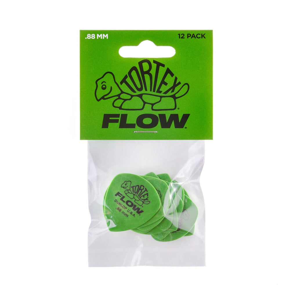 Jim Dunlop .88mm Tortex Flow Guitar Pick Player Pack (12 in a pack)