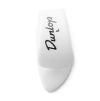 Jim Dunlop Medium Shell Thumb Picks guitar pick pack showing four durable shell thumb picks for precise playing.
