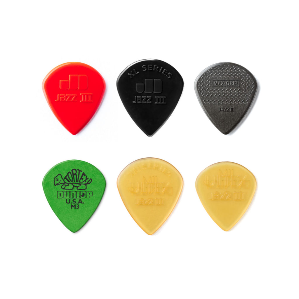 Jim Dunlop Jazz III Veriety Pack