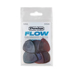 Dunlop Jim Dunlop JPVP114 Ultex Flow guitar picks with grip, variety pack of 8, featuring smooth, durable pick designs for guitar playing.