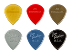 Jim Dunlop Joe Bonamassa Custom Jazz III guitar picks variety pack with multiple colorful picks on a white background.