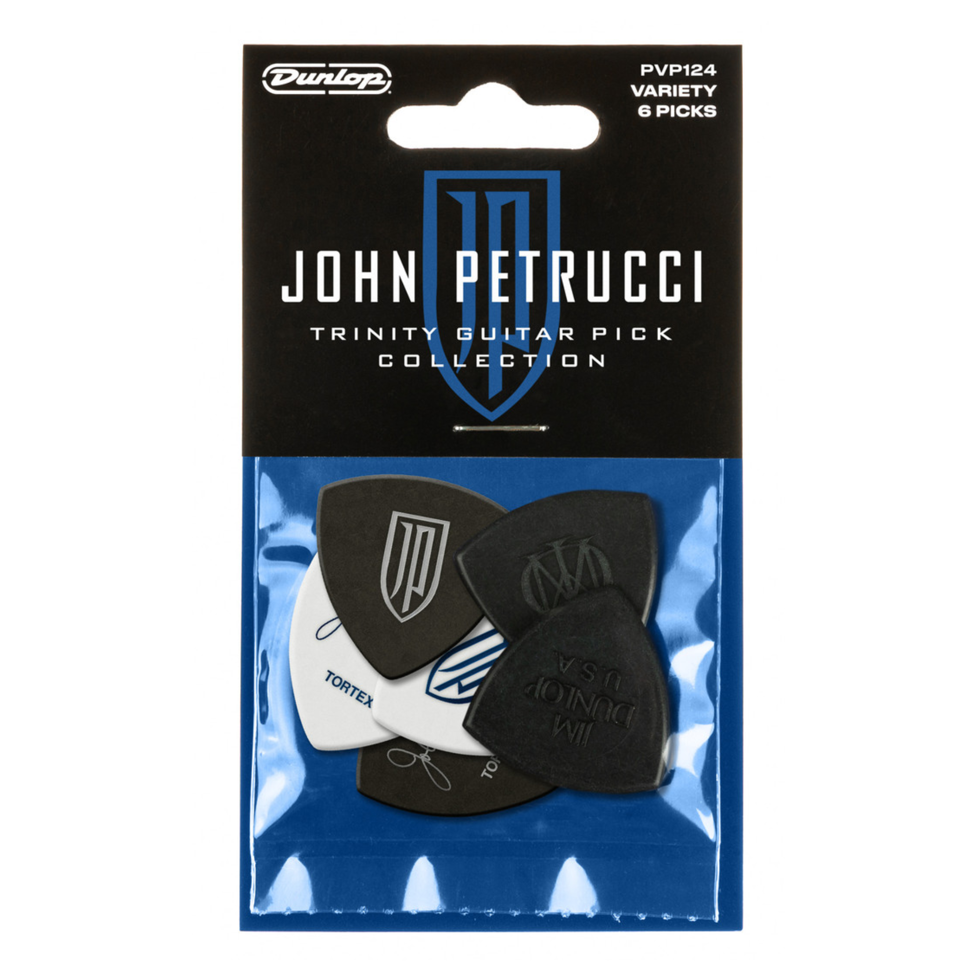 Jim Dunlop JPVP124 John Petrucci Trinity Guitar Pick Collection - 6 PACK
