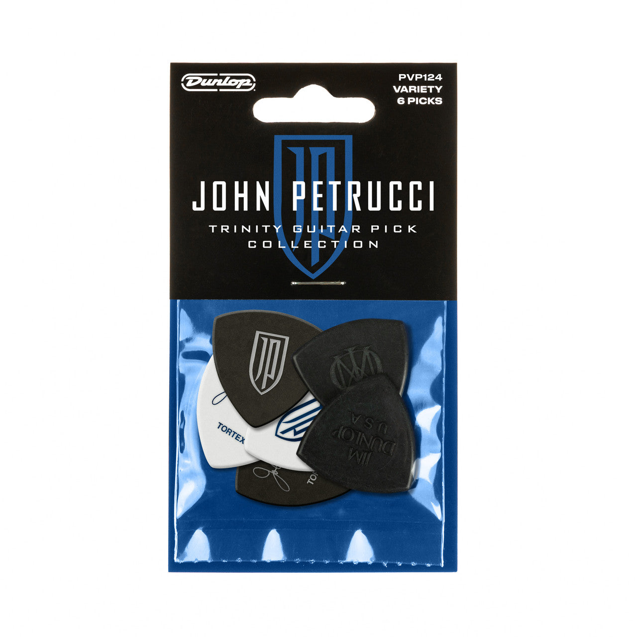 Jim Dunlop JPVP124 John Petrucci Trinity Guitar Pick Collection - 6 PACK