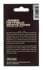 Jim Dunlop JPWF10 James Hetfield White Fang 1.0mm Guitar Pick Player Pack (6 in a pack)
