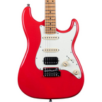 Jet JS-400 HSS Electric Guitar with Maple Fretboard - Coral Red