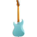 Jet JS400 HT HSS Electric Guitar, Roasted MN with Rosewood FB - Blue