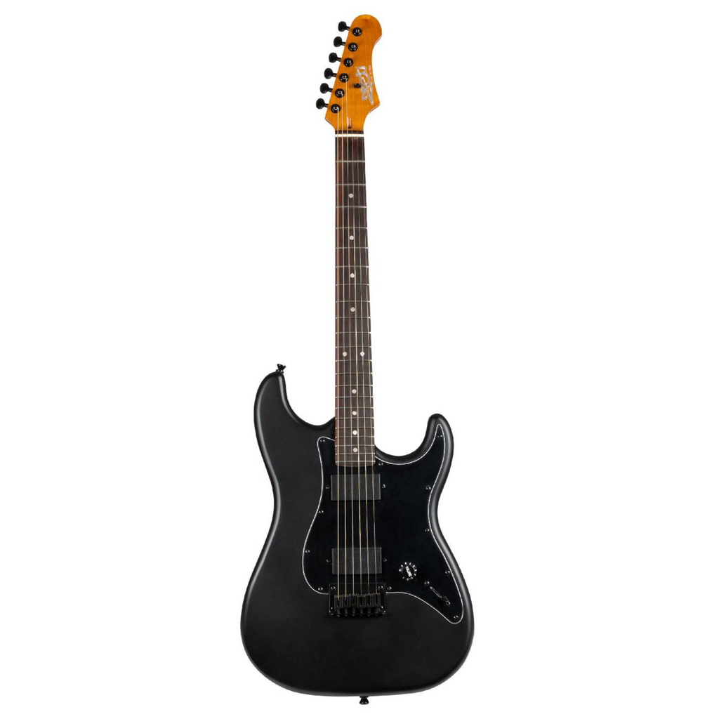 Jet JS-400-MBK-R Electric Guitar Rosewood FB - Matte Black