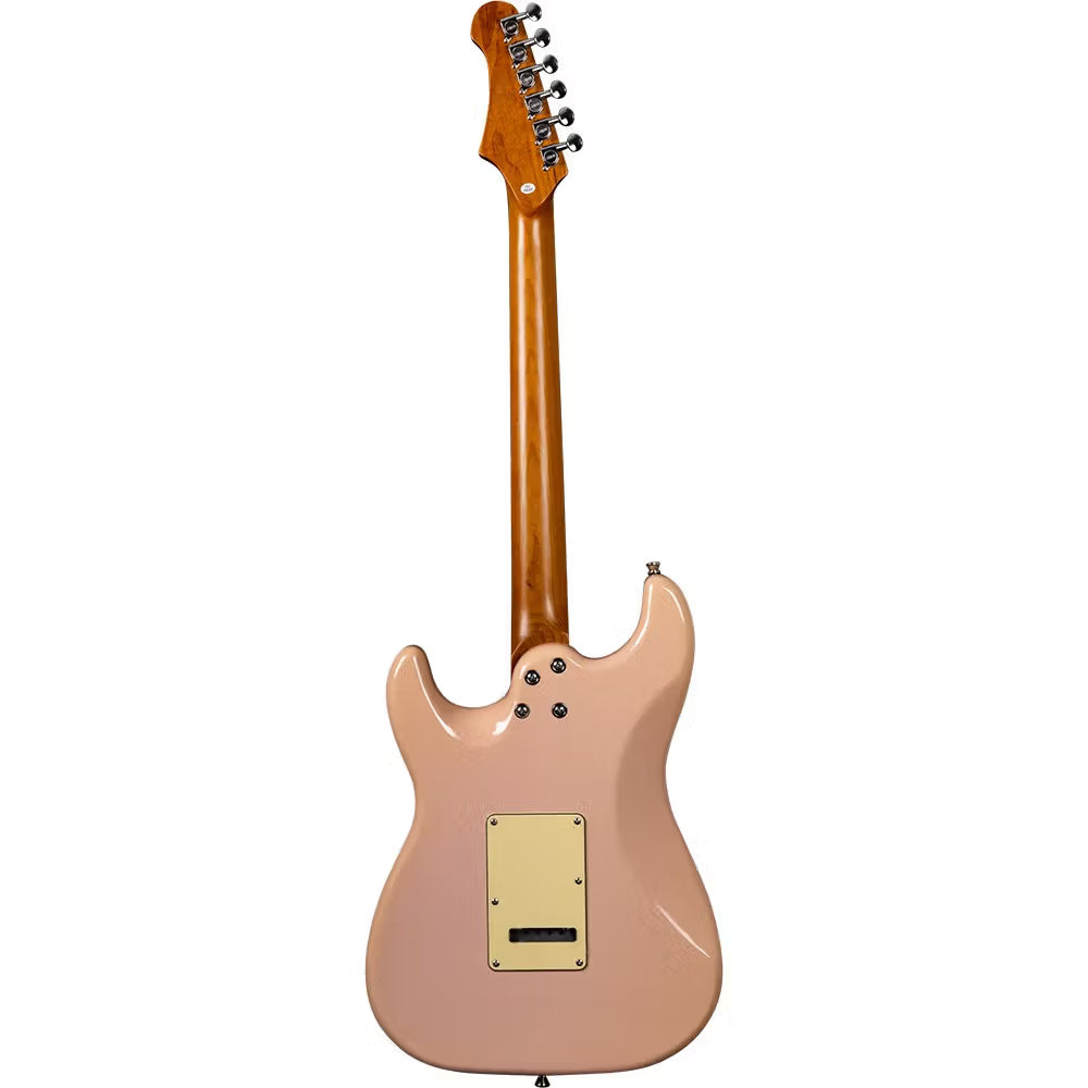 Jet JS-400 HSS Electric Guitar with Rosewood Fretboard - Shell Pink