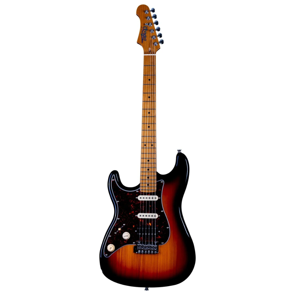 Jet JS-400 Electric Guitar Sunburst HSS - Left Handed