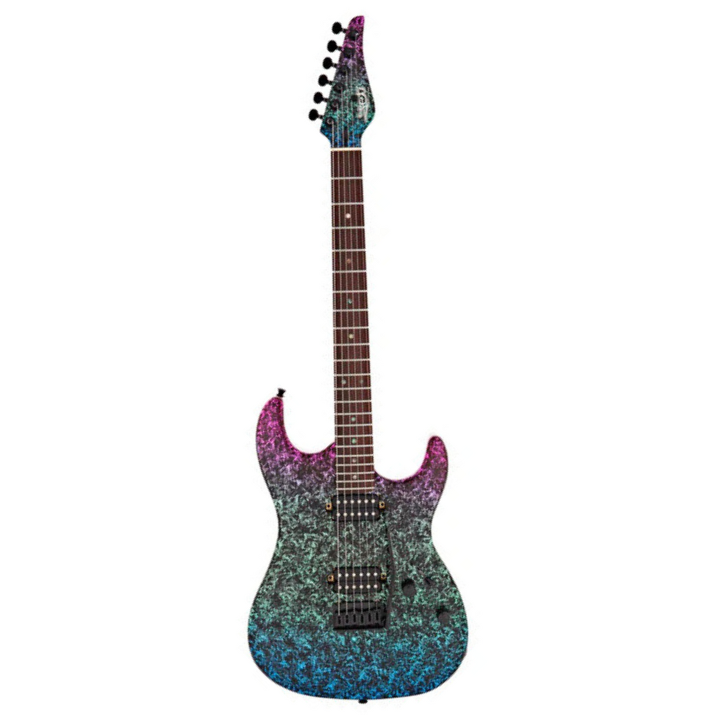 Jet JS-50-ELITE-ART Electric Guitar - Custom Painted Top