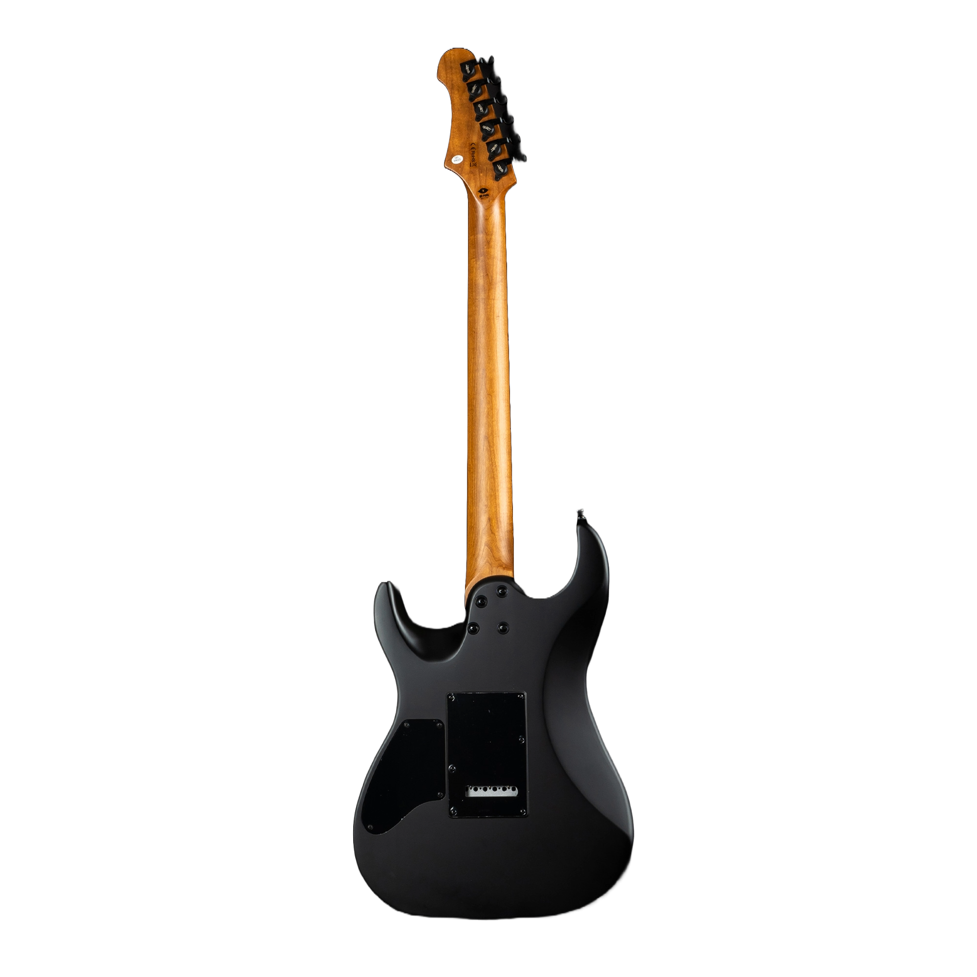 Jet JS-500-MBK Electric Guitar Maple FB - Matte Black