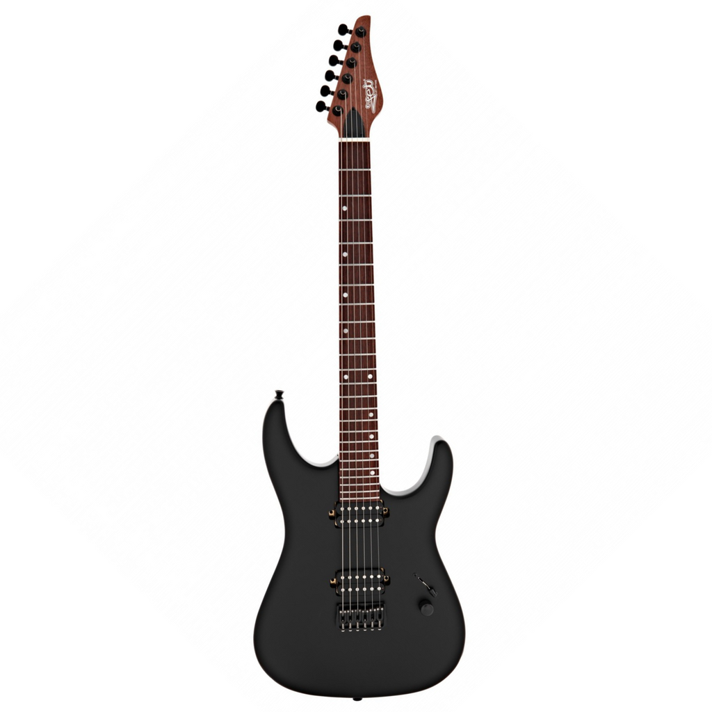 Jet JS-501-STYGIAN Electric Guitar Rosewood FB - Satin Black
