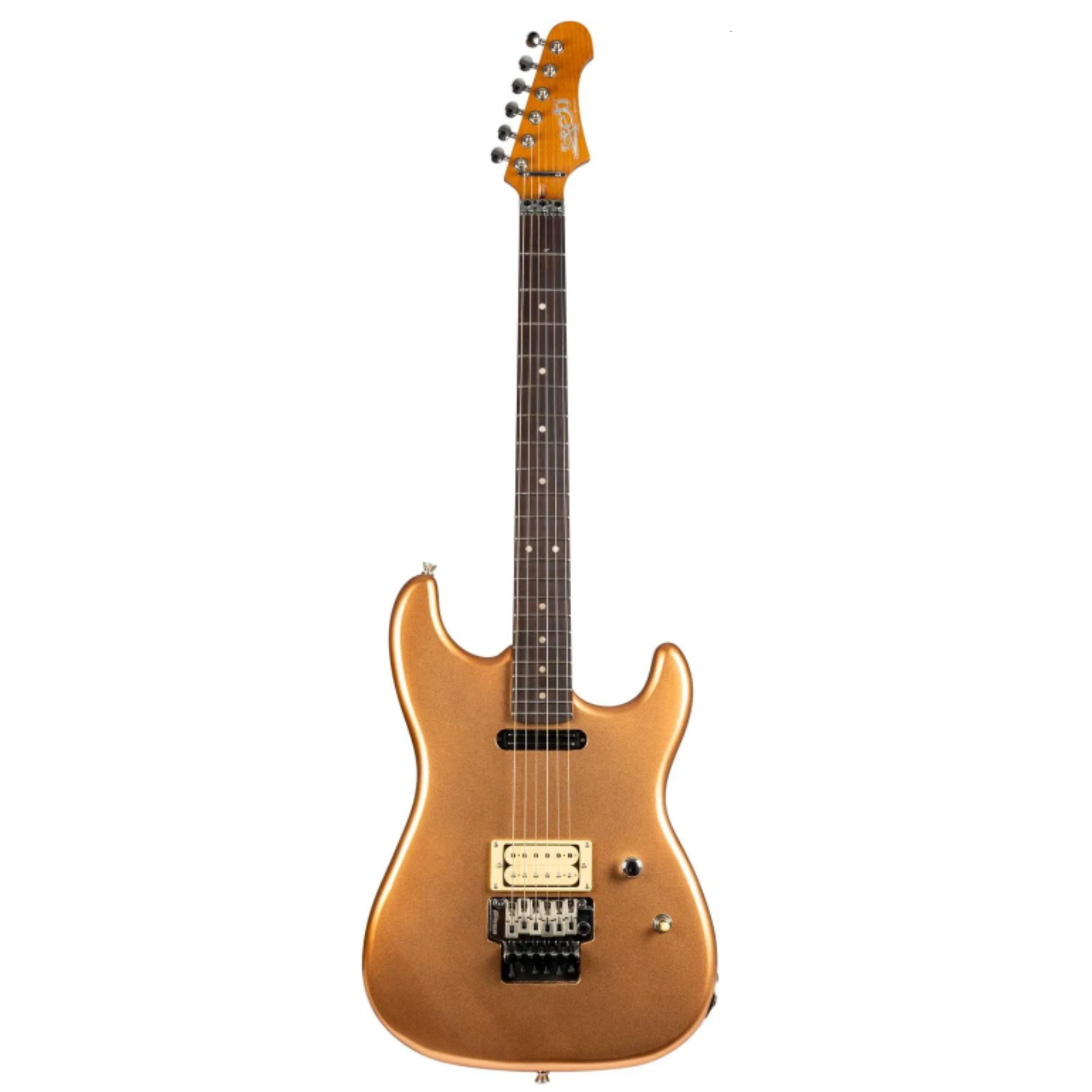 Jet JS-700-CPR-HS Electric Guitar w/Double Locking Tremolo - Copper