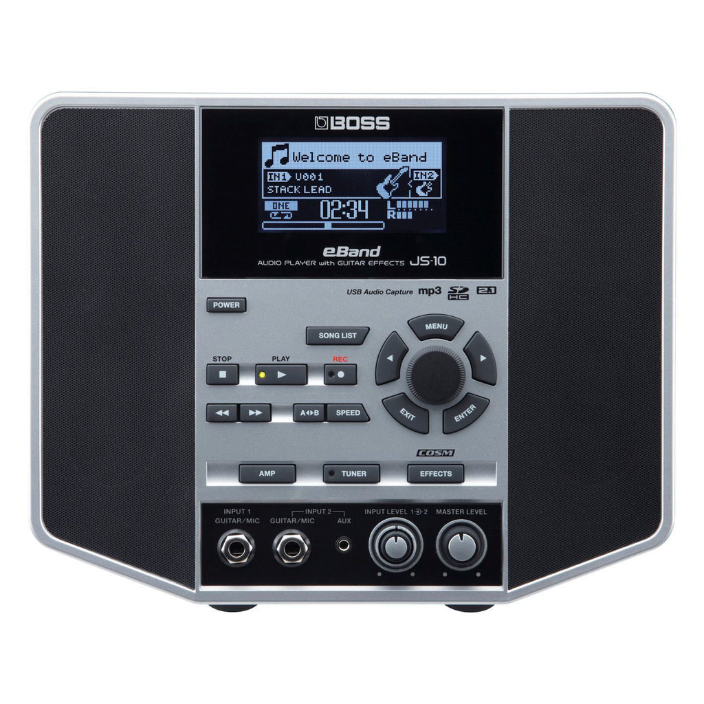 BOSS JS10 eBand Audio Player With Guitar Effects