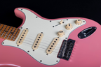 Jet JS-300 SSS Electric Guitar with Maple Fretboard in Rose Pink