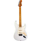Jet JS-300 SSS Electric Guitar with Maple Fretboard - Olympic White