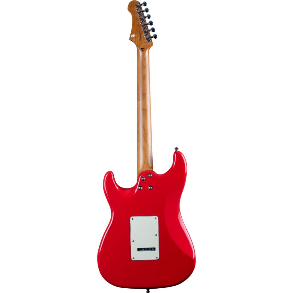 Jet JS-400 HSS Electric Guitar with Maple Fretboard - Coral Red